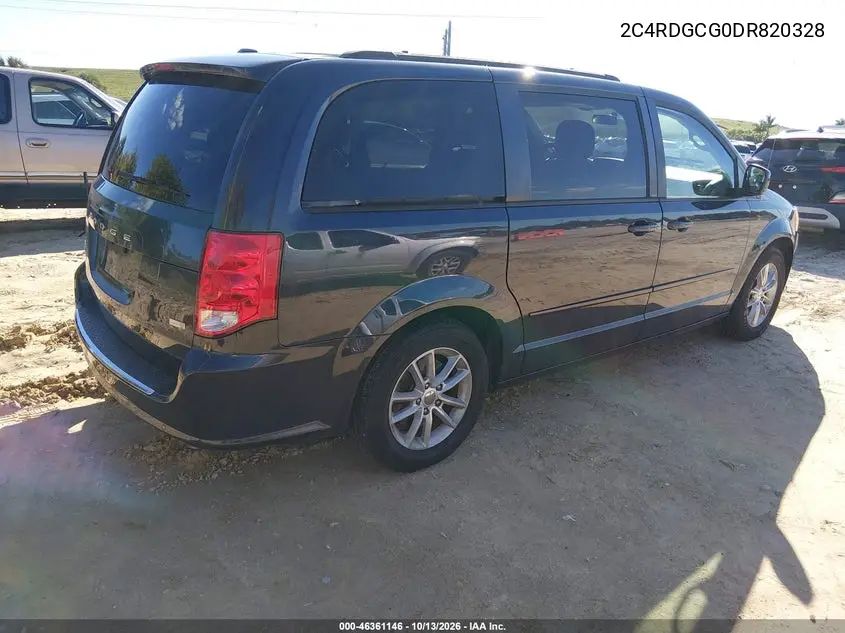 2013 DODGE CARAVAN VIN 2C4RDGCG0DR820328 — фото 4