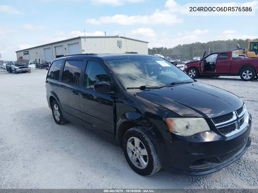 DODGE CARAVAN 2013, VIN 2C4RDGCG6DR576586