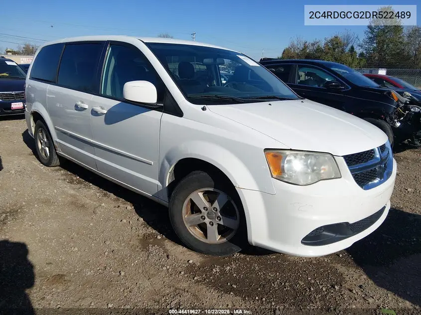 DODGE CARAVAN 2013, VIN 2C4RDGCG2DR522489