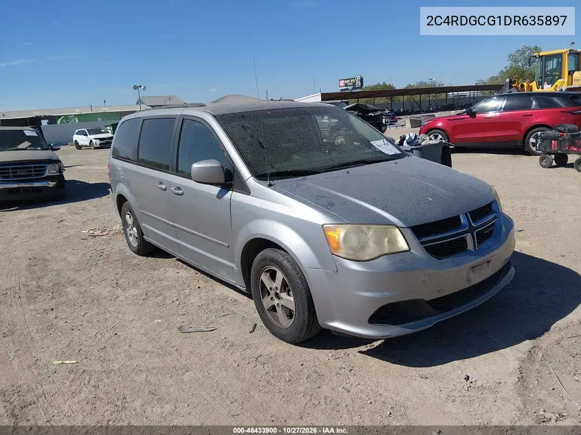 DODGE CARAVAN 2013, VIN 2C4RDGCG1DR635897