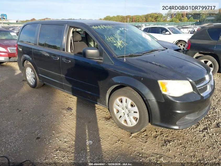 DODGE CARAVAN 2013, VIN 2C4RDGBG1DR799717