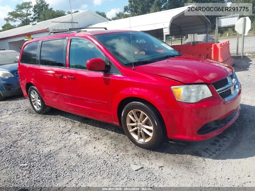 DODGE CARAVAN 2014, VIN 2C4RDGCG6ER291775