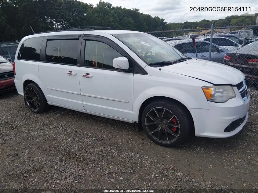 DODGE CARAVAN 2014, VIN 2C4RDGCG6ER154111