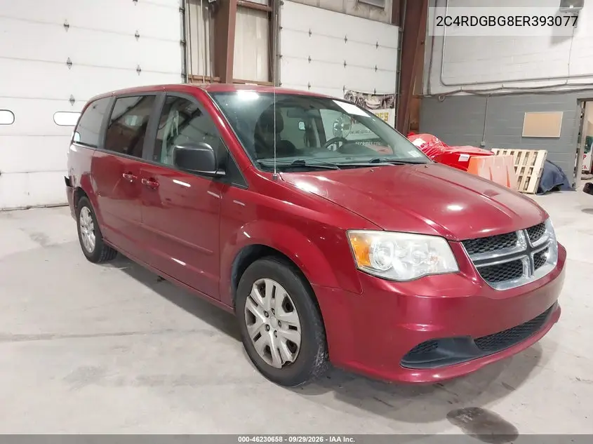DODGE CARAVAN 2014, VIN 2C4RDGBG8ER393077