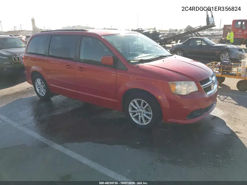 DODGE CARAVAN 2014, VIN 2C4RDGCG1ER356824