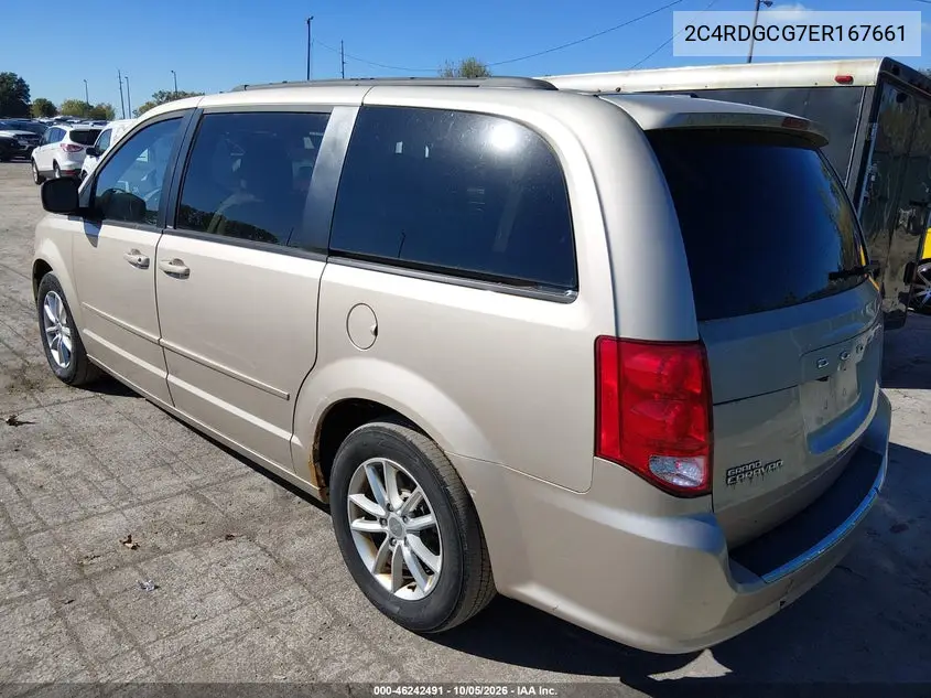 2014 DODGE CARAVAN VIN 2C4RDGCG7ER167661 — фото 3