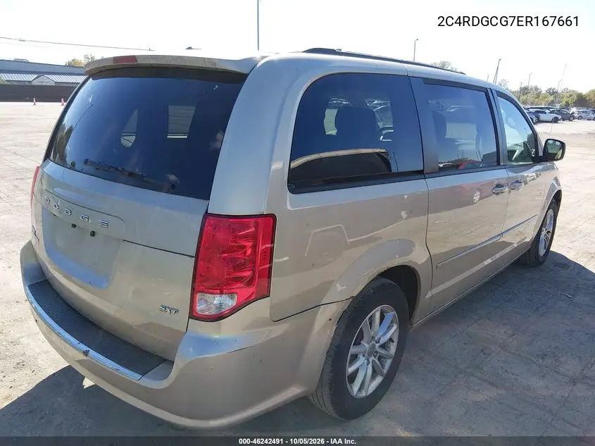 2014 DODGE CARAVAN VIN 2C4RDGCG7ER167661 — фото 4