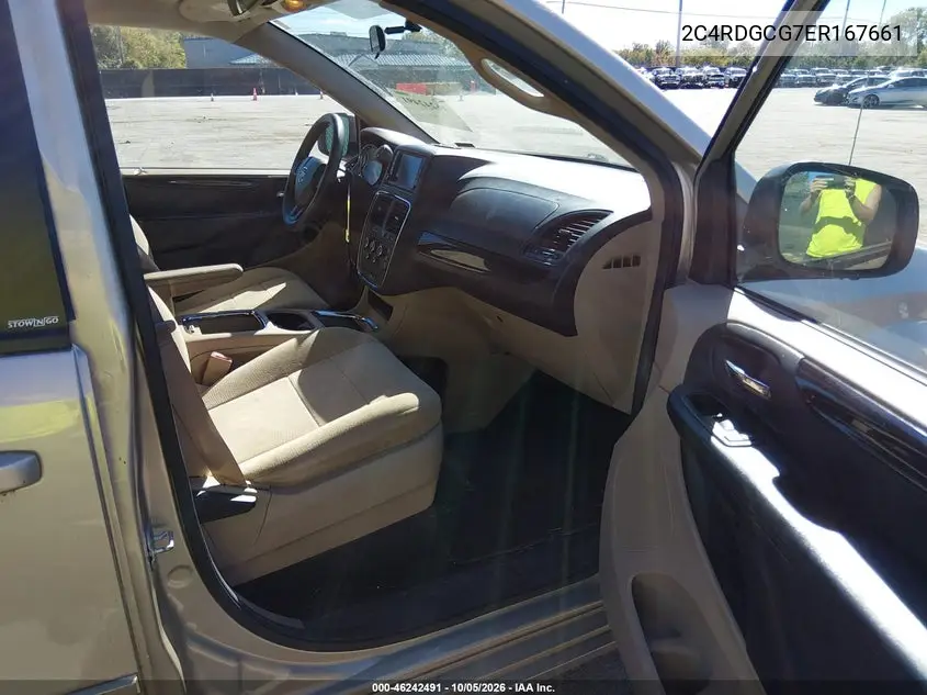 2014 DODGE CARAVAN VIN 2C4RDGCG7ER167661 — фото 5