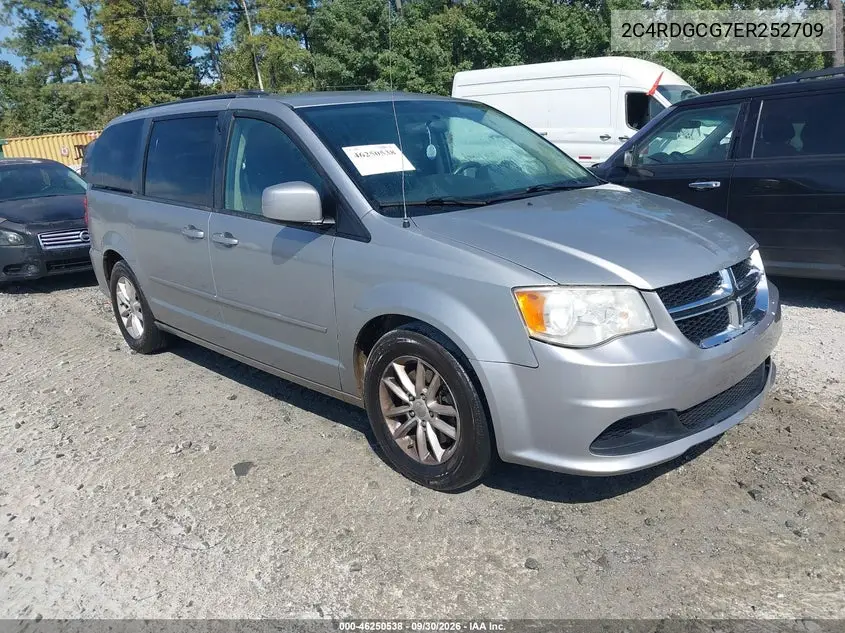 DODGE CARAVAN 2014, VIN 2C4RDGCG7ER252709