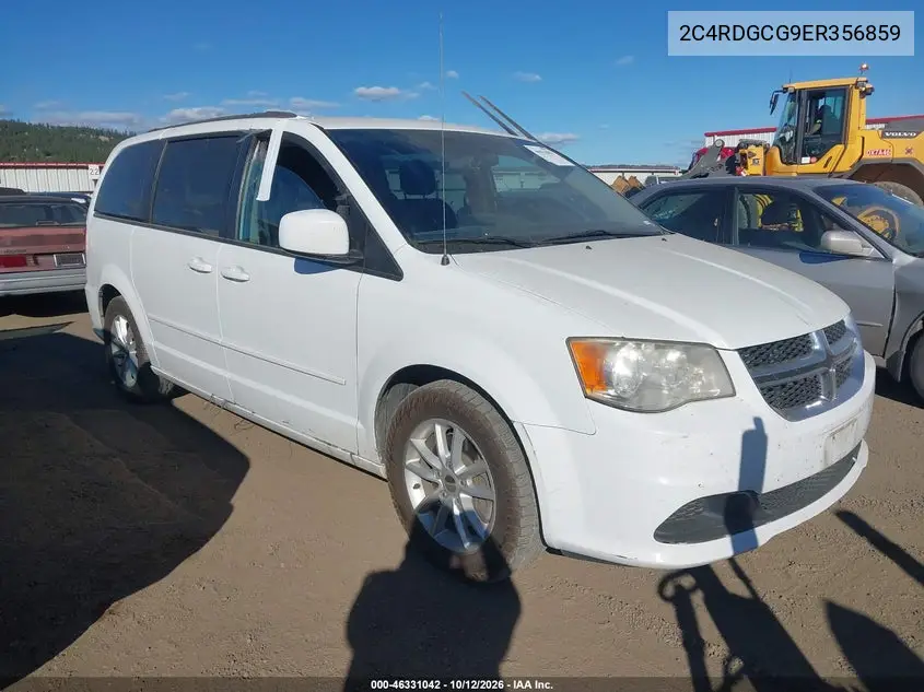 DODGE CARAVAN 2014, VIN 2C4RDGCG9ER356859