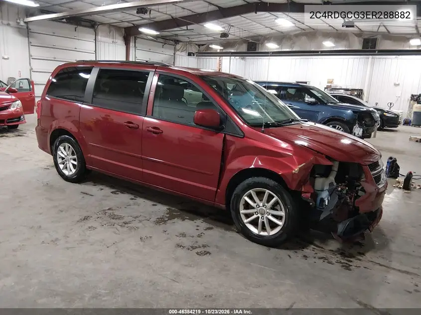 DODGE CARAVAN 2014, VIN 2C4RDGCG3ER288882