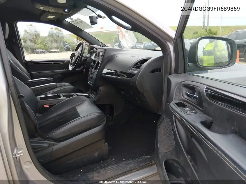 2015 DODGE CARAVAN VIN 2C4RDGCG9FR689869 — фото 5