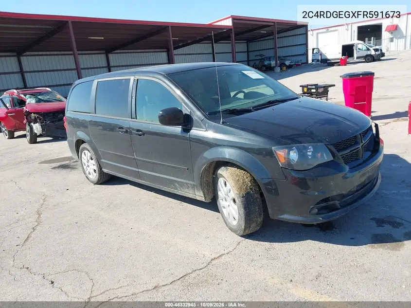 DODGE CARAVAN 2015, VIN 2C4RDGEGXFR591673