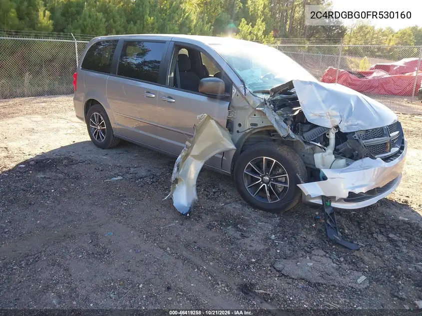 DODGE CARAVAN 2015, VIN 2C4RDGBG0FR530160