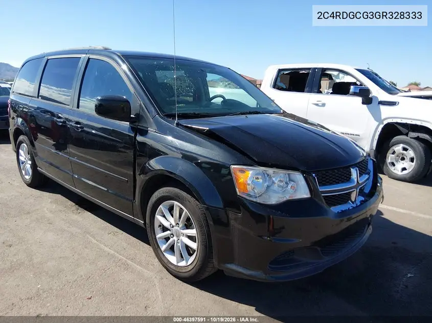 DODGE CARAVAN 2016, VIN 2C4RDGCG3GR328333