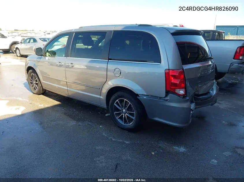 2017 DODGE CARAVAN VIN 2C4RDGCG4HR826090 — фото 3