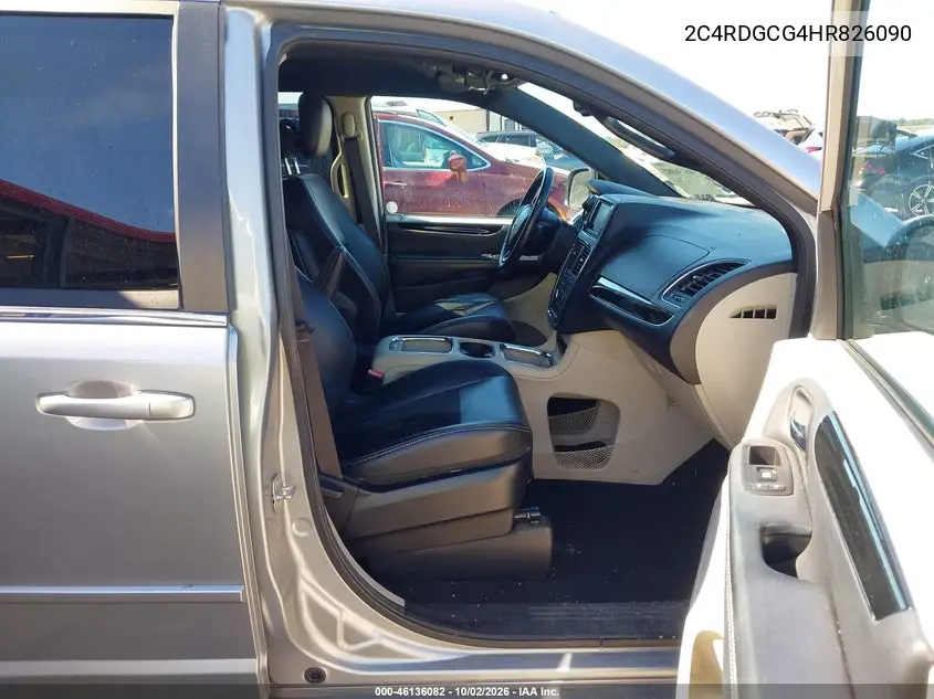 2017 DODGE CARAVAN VIN 2C4RDGCG4HR826090 — фото 5