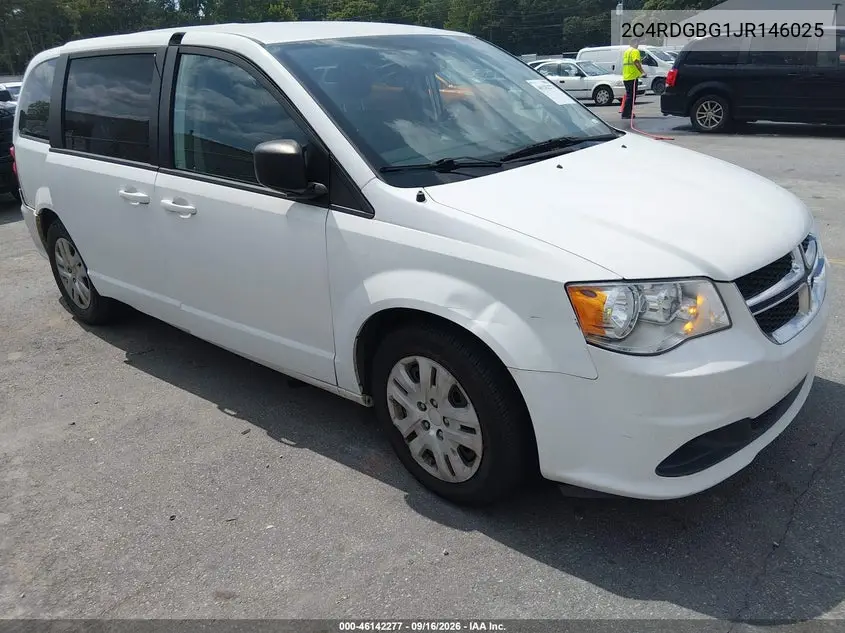 DODGE CARAVAN 2018, VIN 2C4RDGBG1JR146025