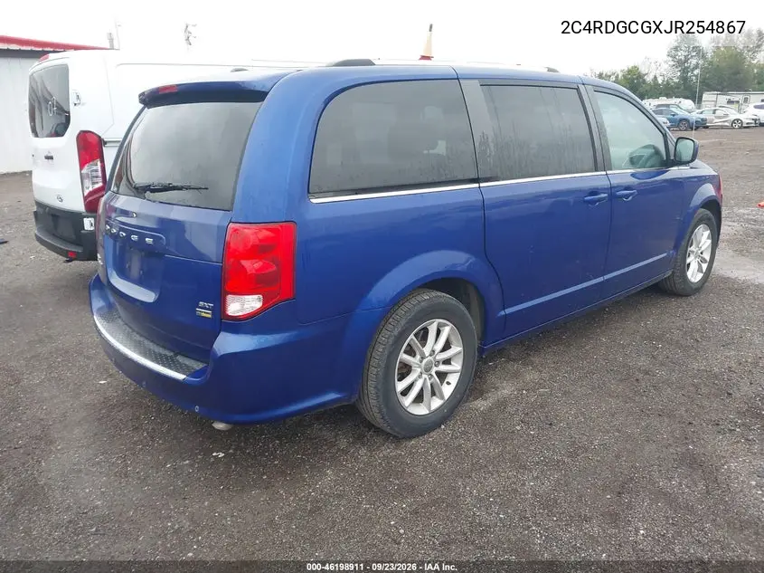 2018 DODGE CARAVAN VIN 2C4RDGCGXJR254867 — фото 4