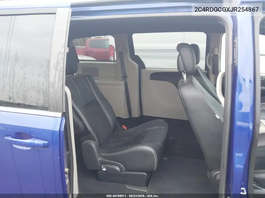 2018 DODGE CARAVAN VIN 2C4RDGCGXJR254867 — фото 8