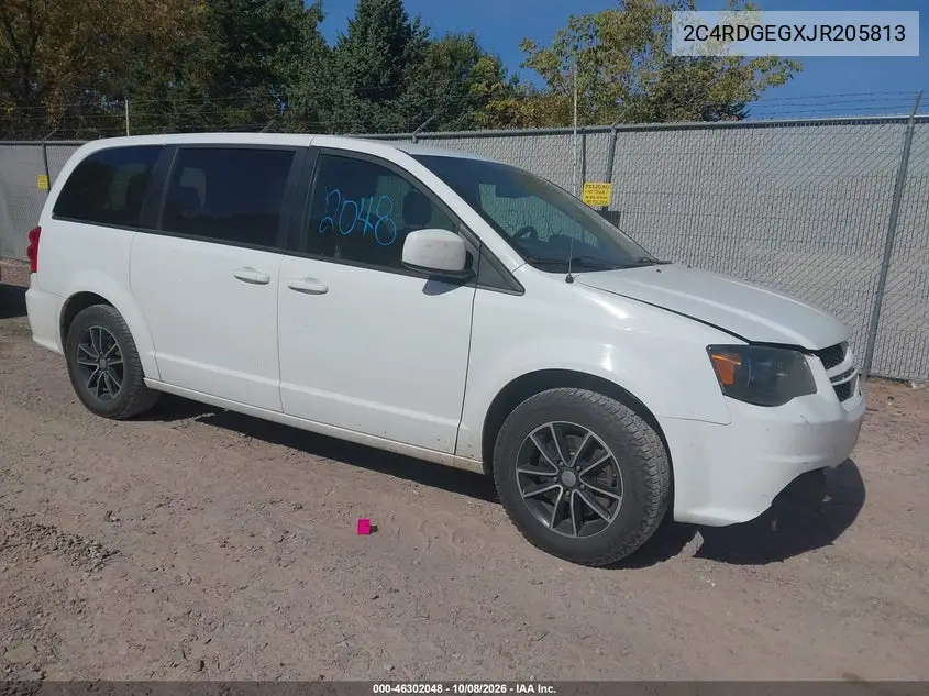 DODGE CARAVAN 2018, VIN 2C4RDGEGXJR205813