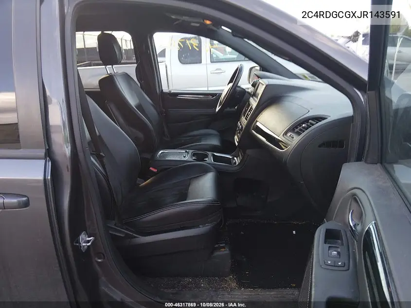 2018 DODGE CARAVAN VIN 2C4RDGCGXJR143591 — фото 5