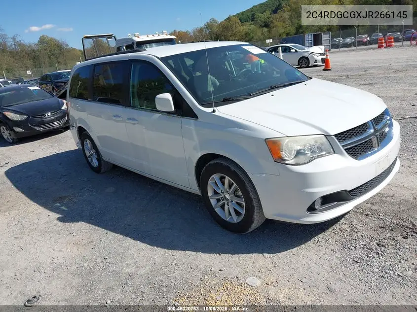DODGE CARAVAN 2018, VIN 2C4RDGCGXJR266145