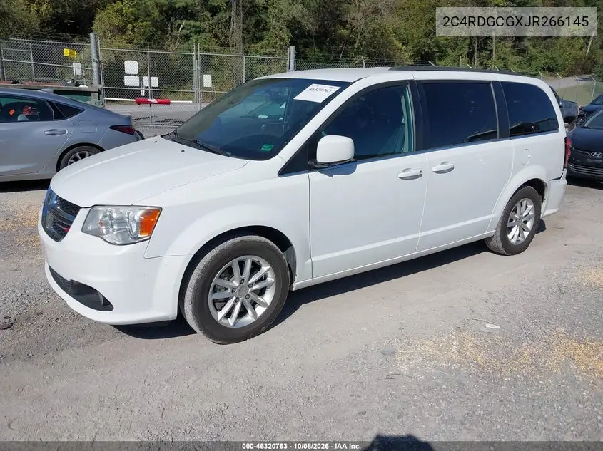 2018 DODGE CARAVAN VIN 2C4RDGCGXJR266145 — фото 2