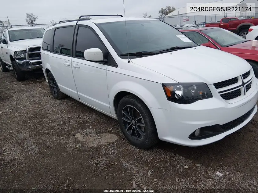 DODGE CARAVAN 2018, VIN 2C4RDGEG5JR221174