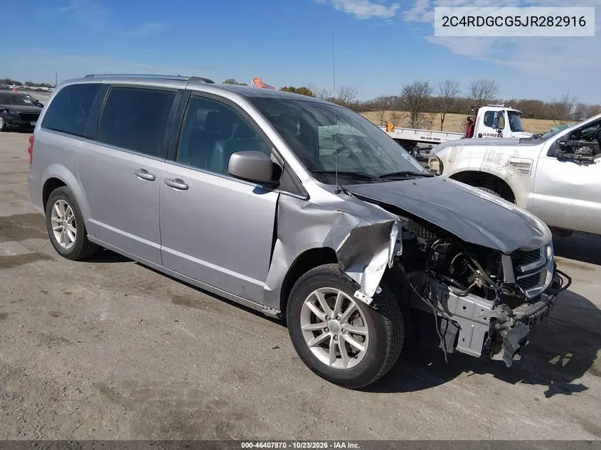 DODGE CARAVAN 2018, VIN 2C4RDGCG5JR282916
