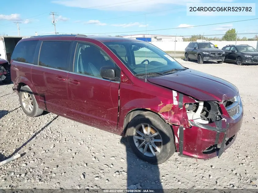 DODGE CARAVAN 2019, VIN 2C4RDGCG6KR529782