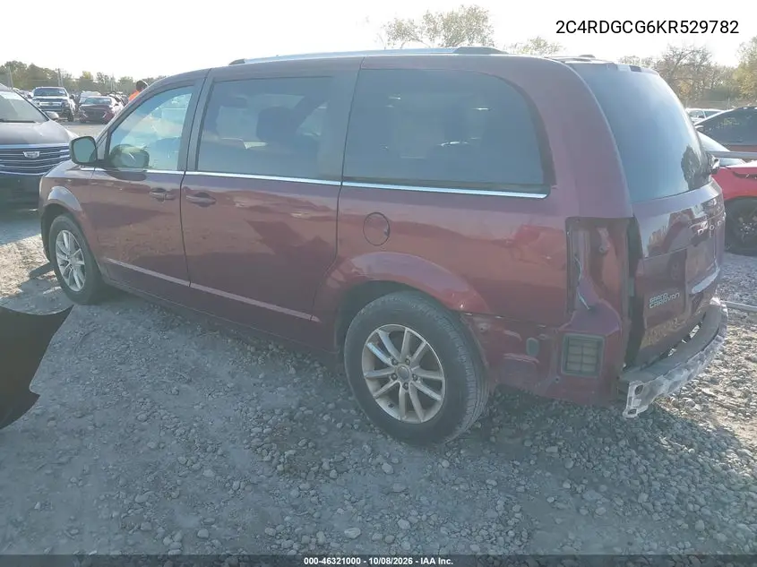 2019 DODGE CARAVAN VIN 2C4RDGCG6KR529782 — фото 3