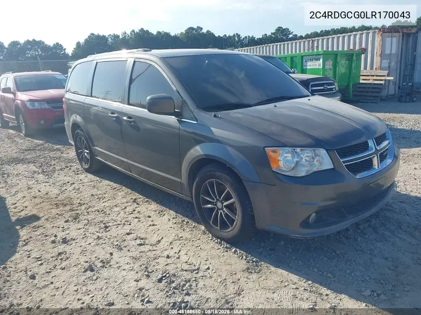 DODGE CARAVAN 2020, VIN 2C4RDGCG0LR170043