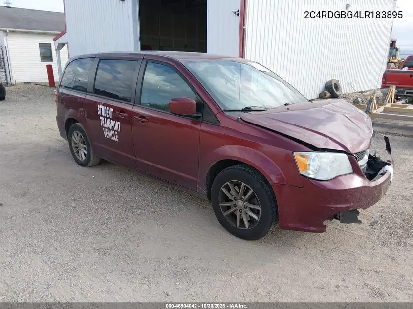 DODGE CARAVAN 2020, VIN 2C4RDGBG4LR183895