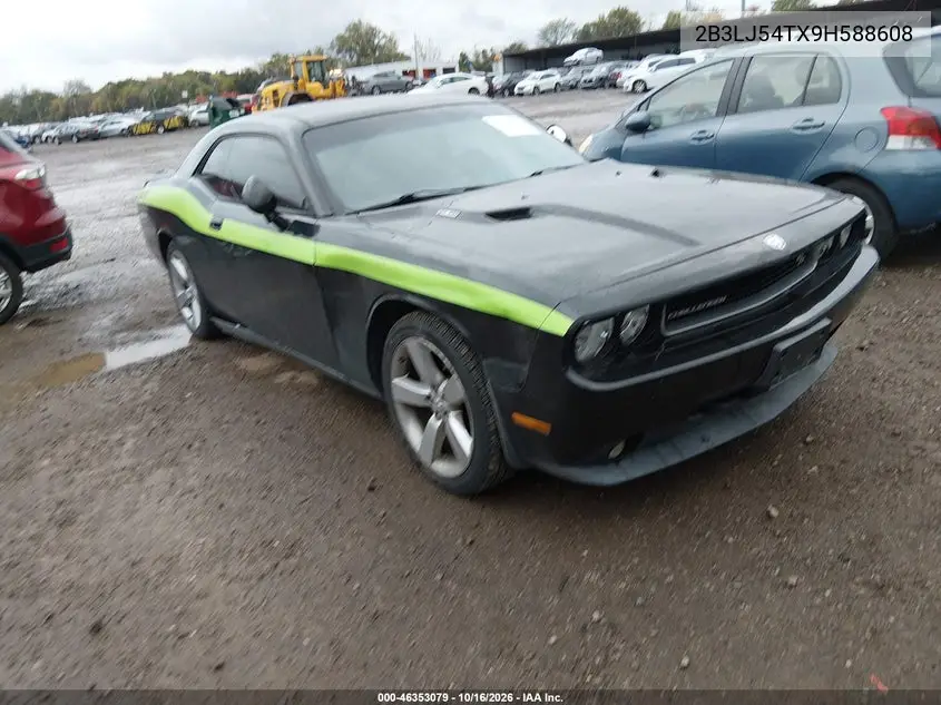 DODGE CHALLENGER 2009, VIN 2B3LJ54TX9H588608