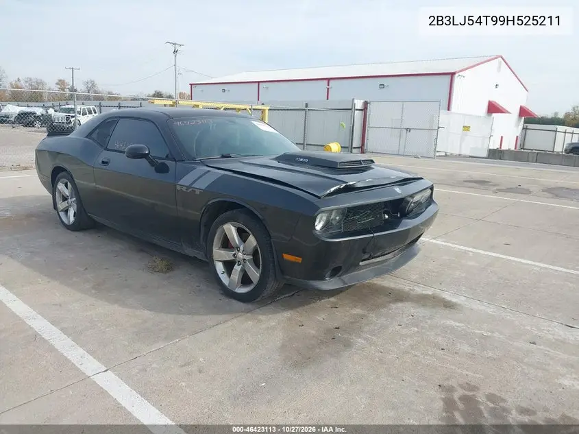 DODGE CHALLENGER 2009, VIN 2B3LJ54T99H525211