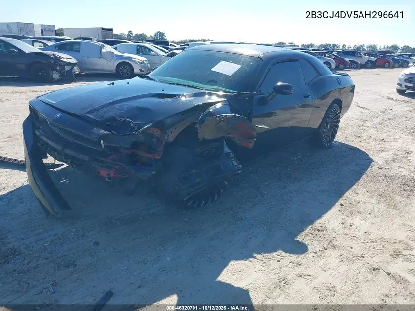 2010 DODGE CHALLENGER VIN 2B3CJ4DV5AH296641 — фото 2
