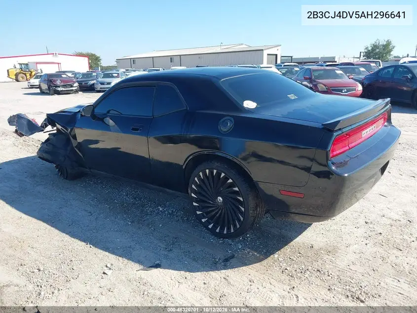 2010 DODGE CHALLENGER VIN 2B3CJ4DV5AH296641 — фото 3