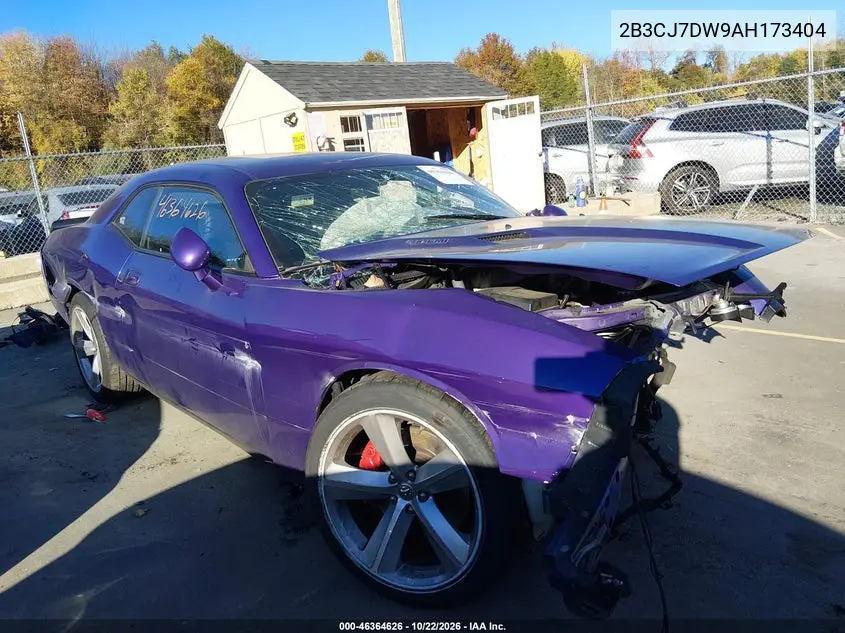 DODGE CHALLENGER 2010, VIN 2B3CJ7DW9AH173404
