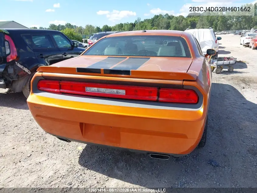 2011 DODGE CHALLENGER VIN 2B3CJ4DG2BH601662 — фото 16
