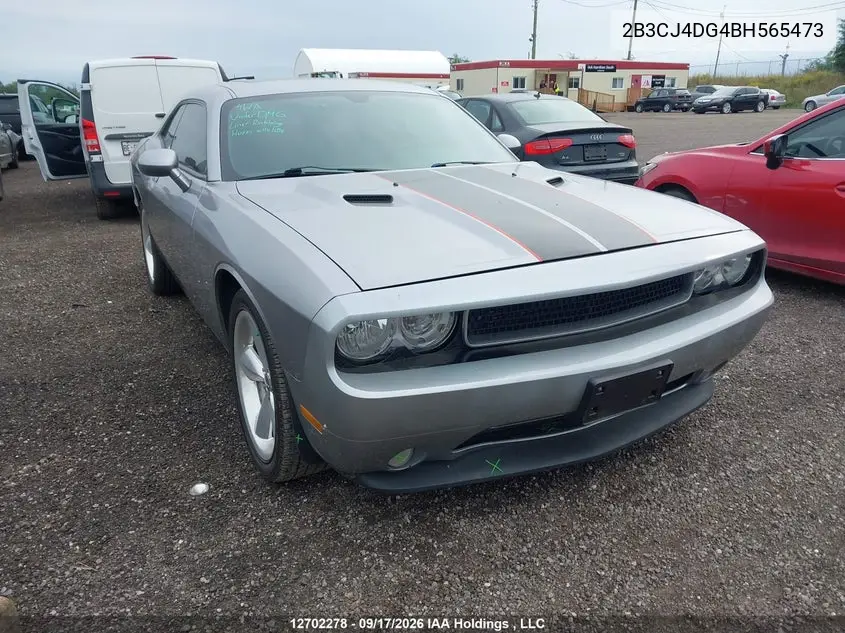 DODGE CHALLENGER 2011, VIN 2B3CJ4DG4BH565473