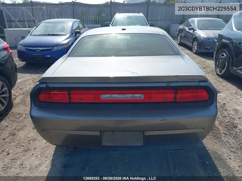 2012 DODGE CHALLENGER VIN 2C3CDYBT8CH229554 — фото 16