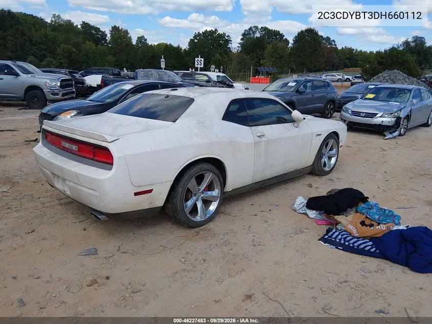 2013 DODGE CHALLENGER VIN 2C3CDYBT3DH660112 — фото 4
