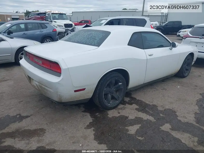 2013 DODGE CHALLENGER VIN 2C3CDYAG9DH607337 — фото 4