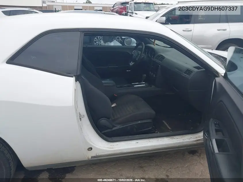 2013 DODGE CHALLENGER VIN 2C3CDYAG9DH607337 — фото 5