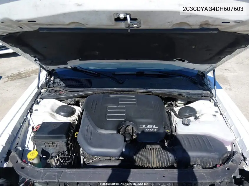 2013 DODGE CHALLENGER VIN 2C3CDYAG4DH607603 — фото 10