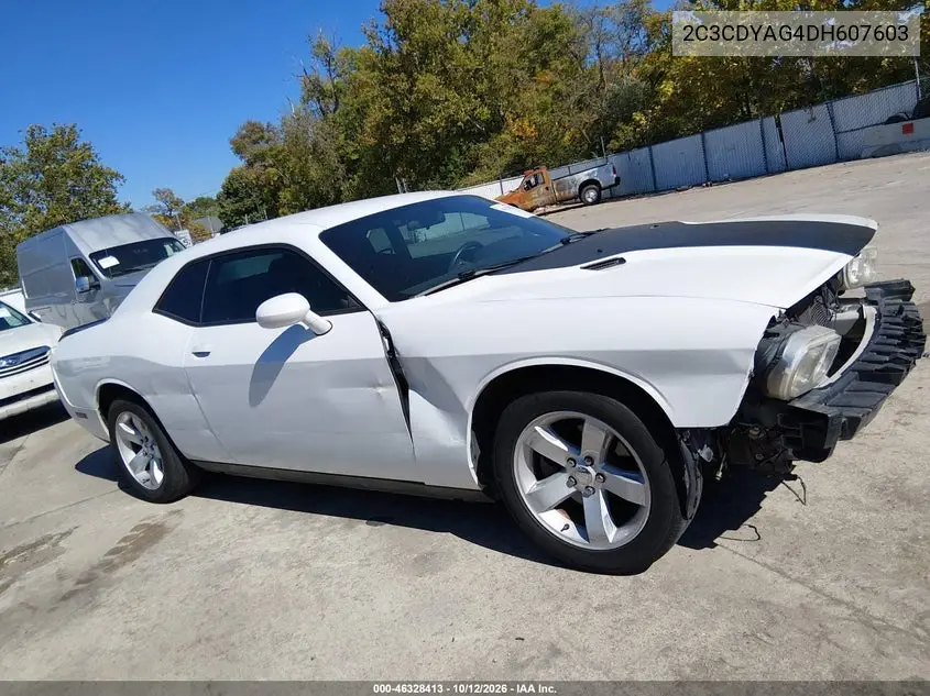 2013 DODGE CHALLENGER VIN 2C3CDYAG4DH607603 — фото 13