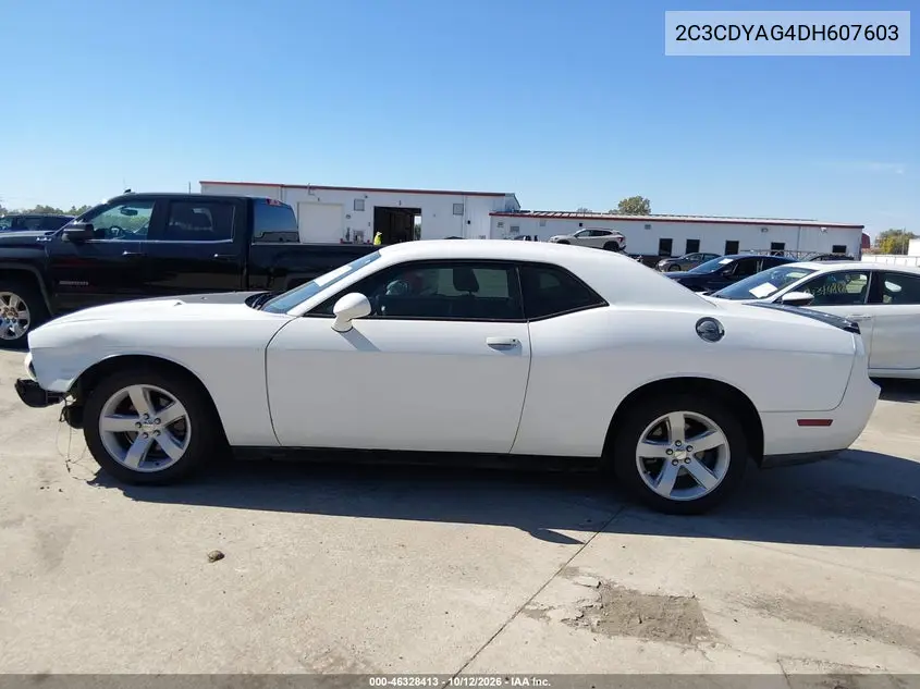 2013 DODGE CHALLENGER VIN 2C3CDYAG4DH607603 — фото 14
