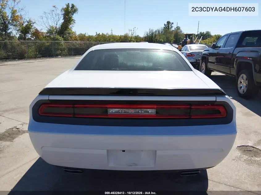 2013 DODGE CHALLENGER VIN 2C3CDYAG4DH607603 — фото 16