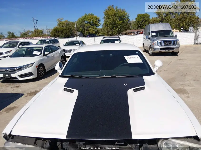 2013 DODGE CHALLENGER VIN 2C3CDYAG4DH607603 — фото 18
